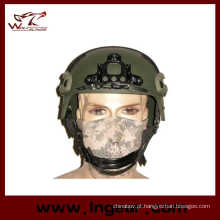 Capacete tático de Ibh com Nvg Mount & lado trilho ação versão capacete